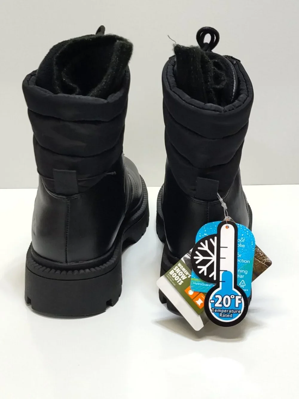 Ozark Trail Waterproof Snow Combat Boots 400g Thinsulate HydroGuard WMNS 9 NWT
